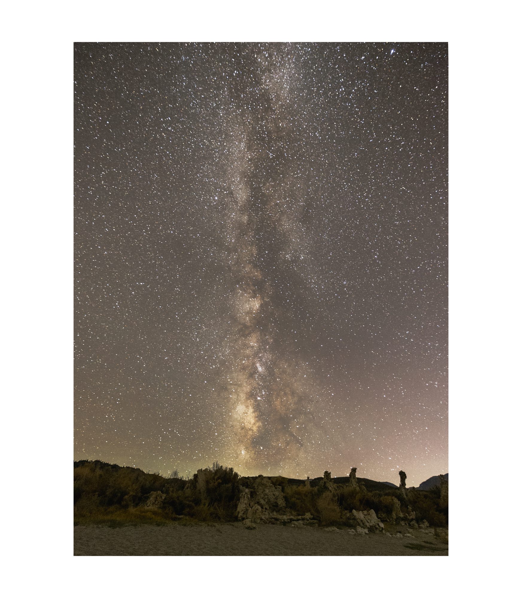 Milky Way over the Alabama Hills, California